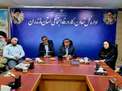 فعالیت ۷۳۵ تشکل کارگری و کارفرمایی در مازندران