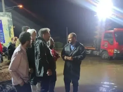 رفع آبگرفتگی در عمده مناطق اهواز/در سایر نقاط استان مشکل خاصی نداشتیم
