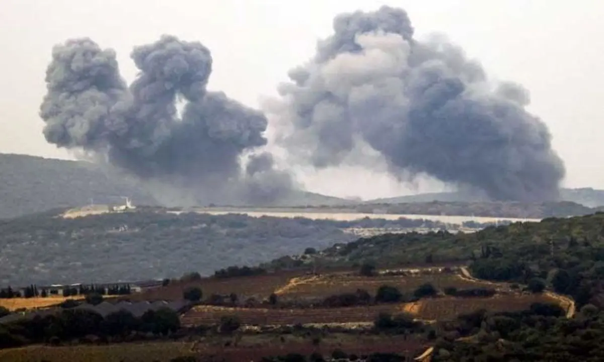بمباران مناطق مرزی در جنوب لبنان توسط توپخانه ارتش رژیم صهیونیستی