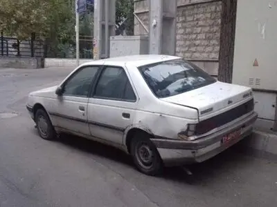 خودروی دولتی رها شده در خیابان دولت! +عکس 