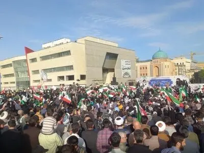 تجمع بزرگ مردم اصفهان در حمایت از «طرح نور»