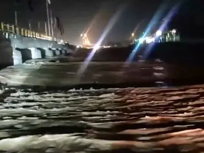 بارندگی و طغیان رودخانه‌‌ها در استان کرمان + فیلم