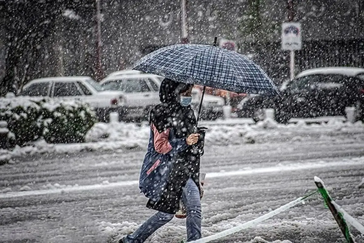 هشدار هواشناسی درباره بارش برف و باران در ۱۵ استان کشور در روز شنبه