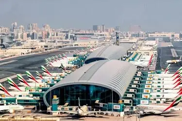 فرودگاه دبی یک سوم مسافران خود را از دست داد
