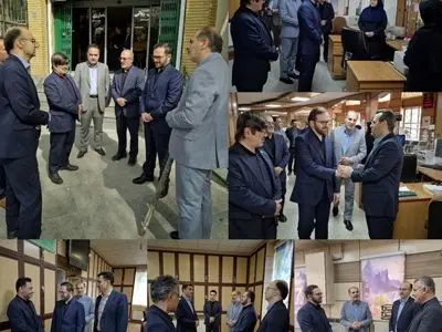 بازدید مدیرعامل بانک کشاورزی از شعب استان همدان در تعطیلات نوروز/ متقی نیا: بانک ها خط مقدم جبهه اقتصادی کشور هستند