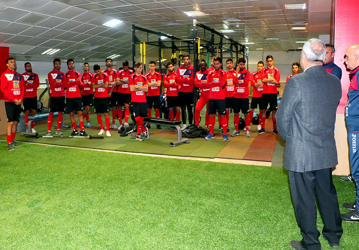 ۲۲ بازیکن پرسپولیس در اردوی پیش از بازی با الوصل امارات