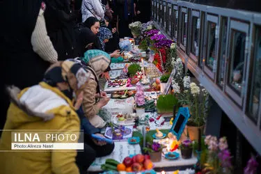 آئین تحویل سال در مزار شهدای قزوین