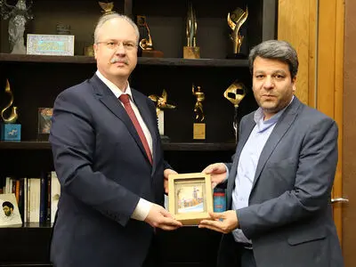 دیدار سفیر بلاروس با رئیس سازمان سینمایی