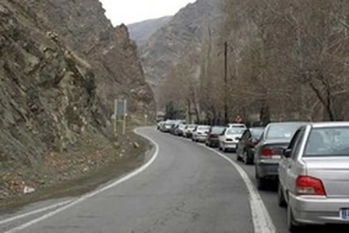 محدودیت تردد در جاده چالوس و آزادراه تهران–شمال از ساعت ۱۴