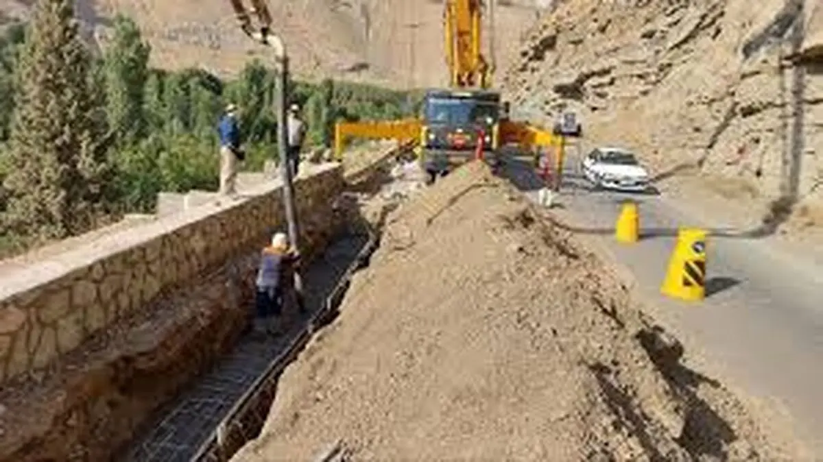  ۴ نقطه حادثه‌خیز در محور بازفت - خوزستان ایمن سازی شد