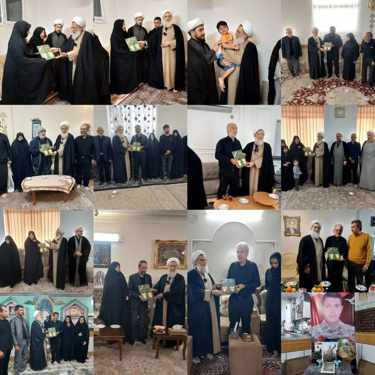 رئیس سازمان عقیدتی سیاسی ارتش با خانواده شهدای ارتش در استان یزد دیدار کرد
