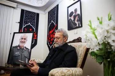  تسلیت رئیس سازمان فرهنگی هنری شهرداری تهران در پی شهادت علی لاریجانی و غلامرضا سلیمانی 