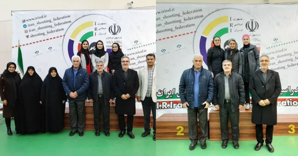 برترین‌های لیگ برتر تیراندازی آقایان و بانوان مشخص شدند