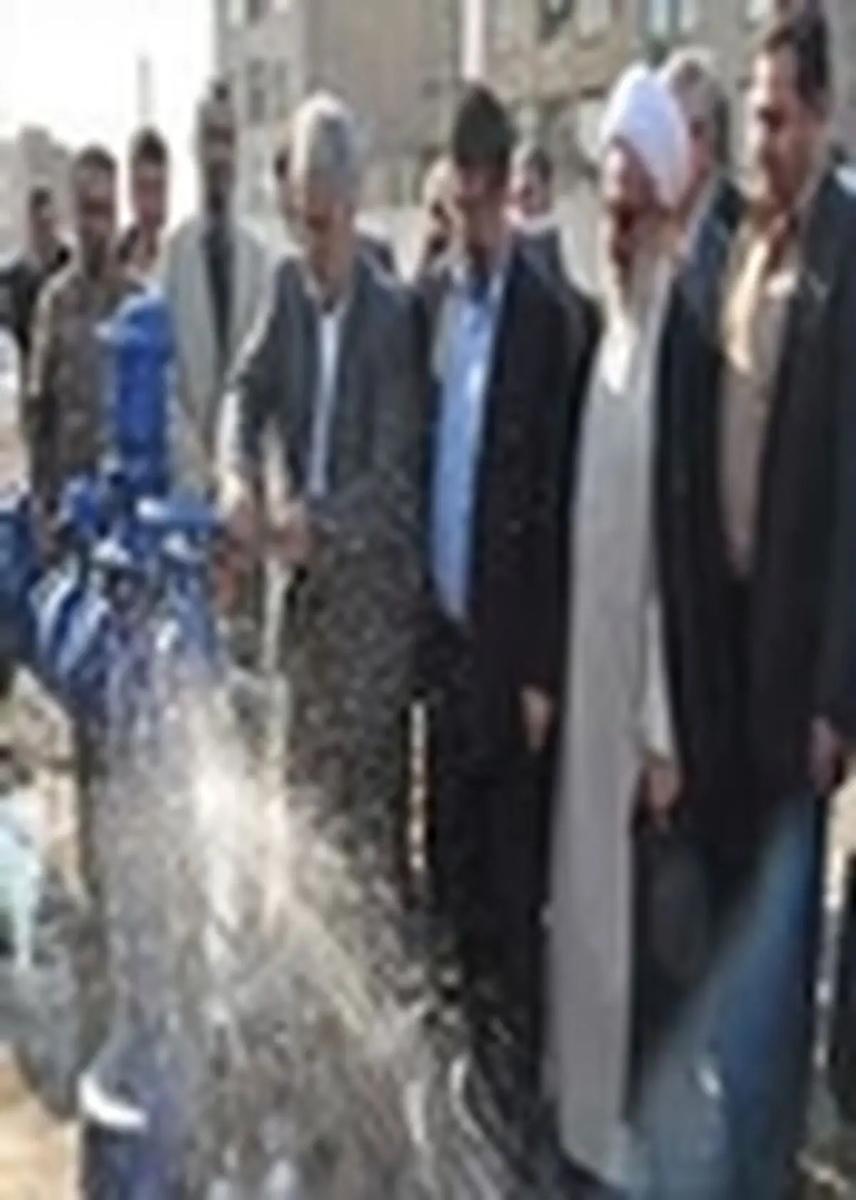 افتتاح طرح آبرسانی به جنوب شهرستان فردیس