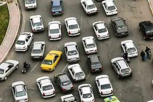 ترافیک در برخی از معابر و بزرگراه‌های تهران