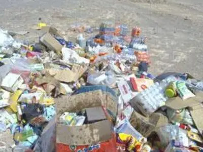 معدوم‌سازی حدود ۶ تن و نیم مواد غذایی غیرقابل مصرف در خرمشهر 
