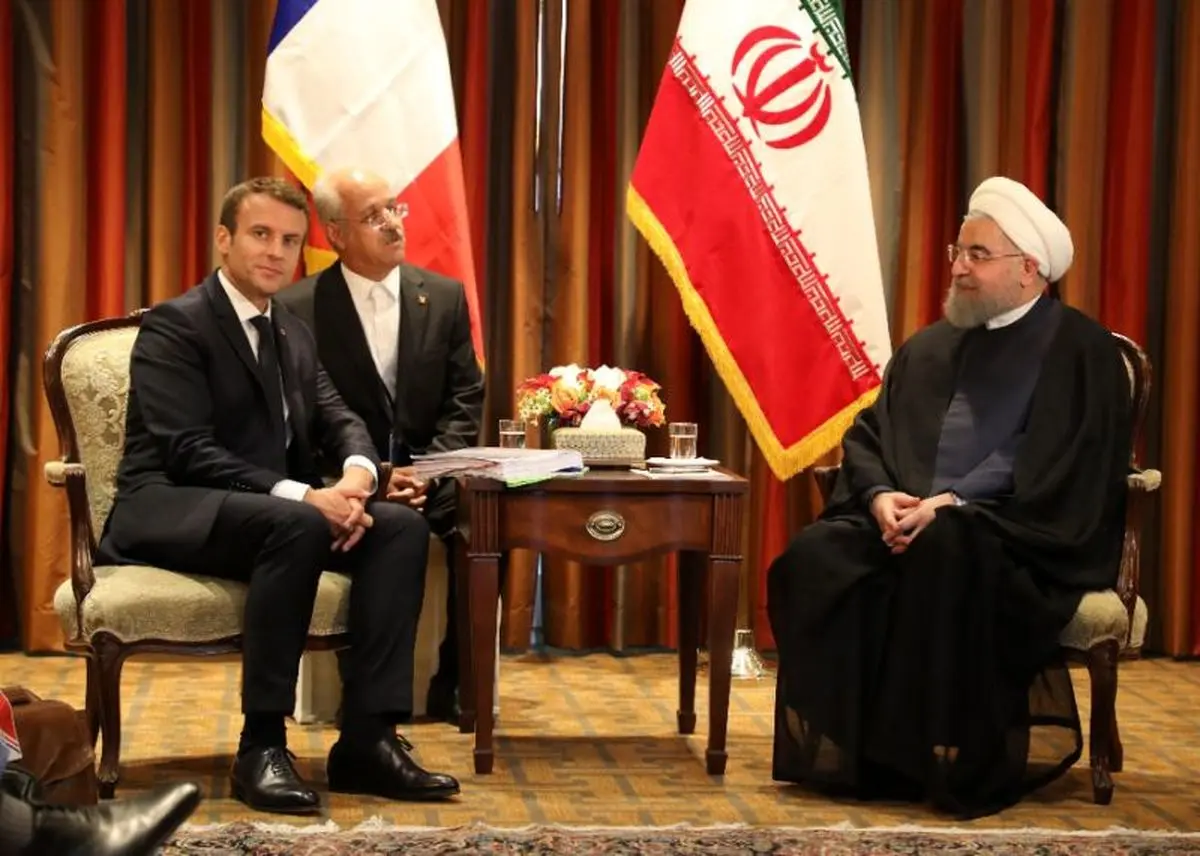 Iran urges France to help end sanctions for 'new dynamics' with Europe