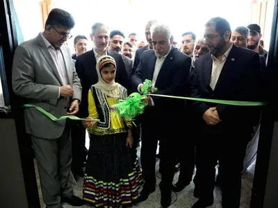 مدرسه شهدای گلشن منطقه آزاد انزلی افتتاح شد