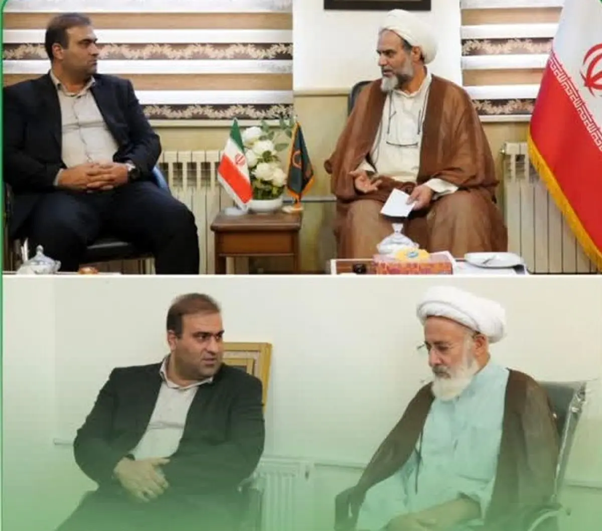 دیدار مدیرعامل سازمان منطقه آزاد ارس با ائمه جمعه جلفا و هادیشهر