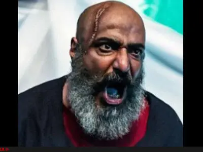 گریم ترسناک امیر جعفری در نقش ابن ملجم+ عکس