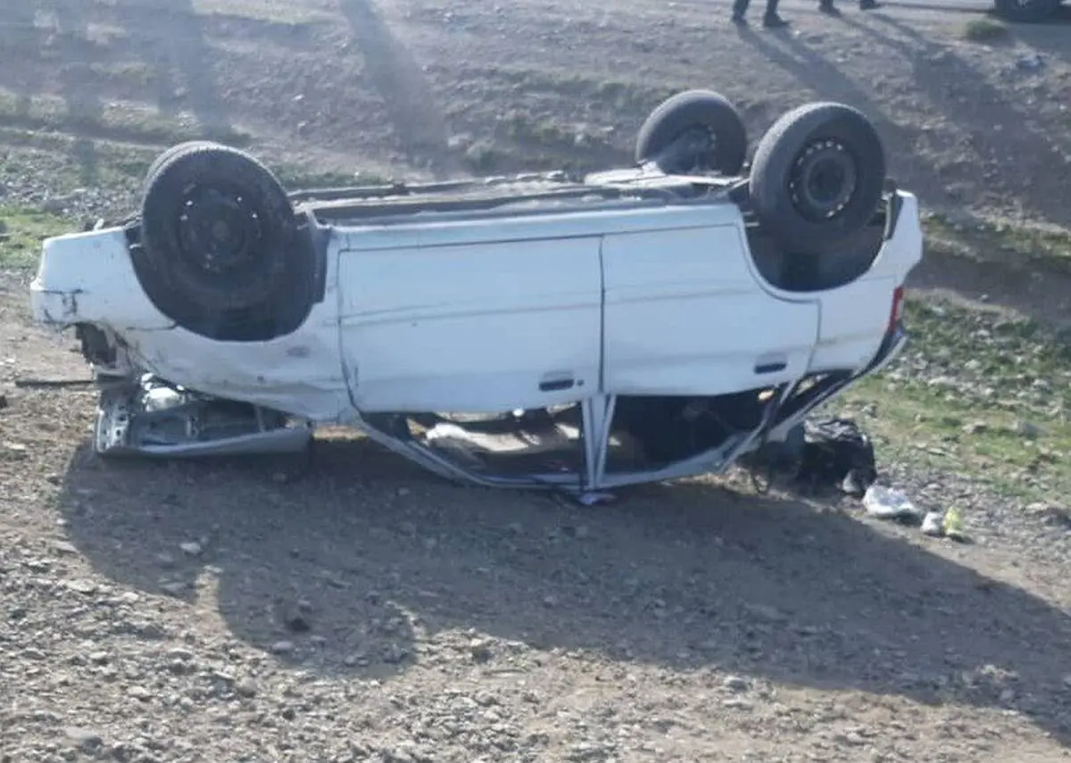 سانحه رانندگی در "کنگاور" با 2 کشته و 3 زخمی