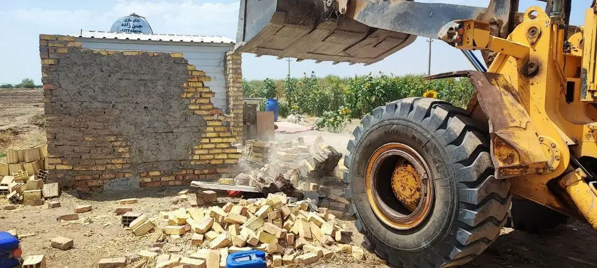 بازگشت ۵ هزار مترمربع از اراضی کشاورزی شهرستان البرز به چرخه تولید
