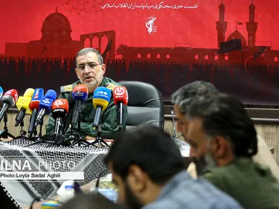 نشست خبری سخنگوی سپاه پاسداران انقلاب اسلامی