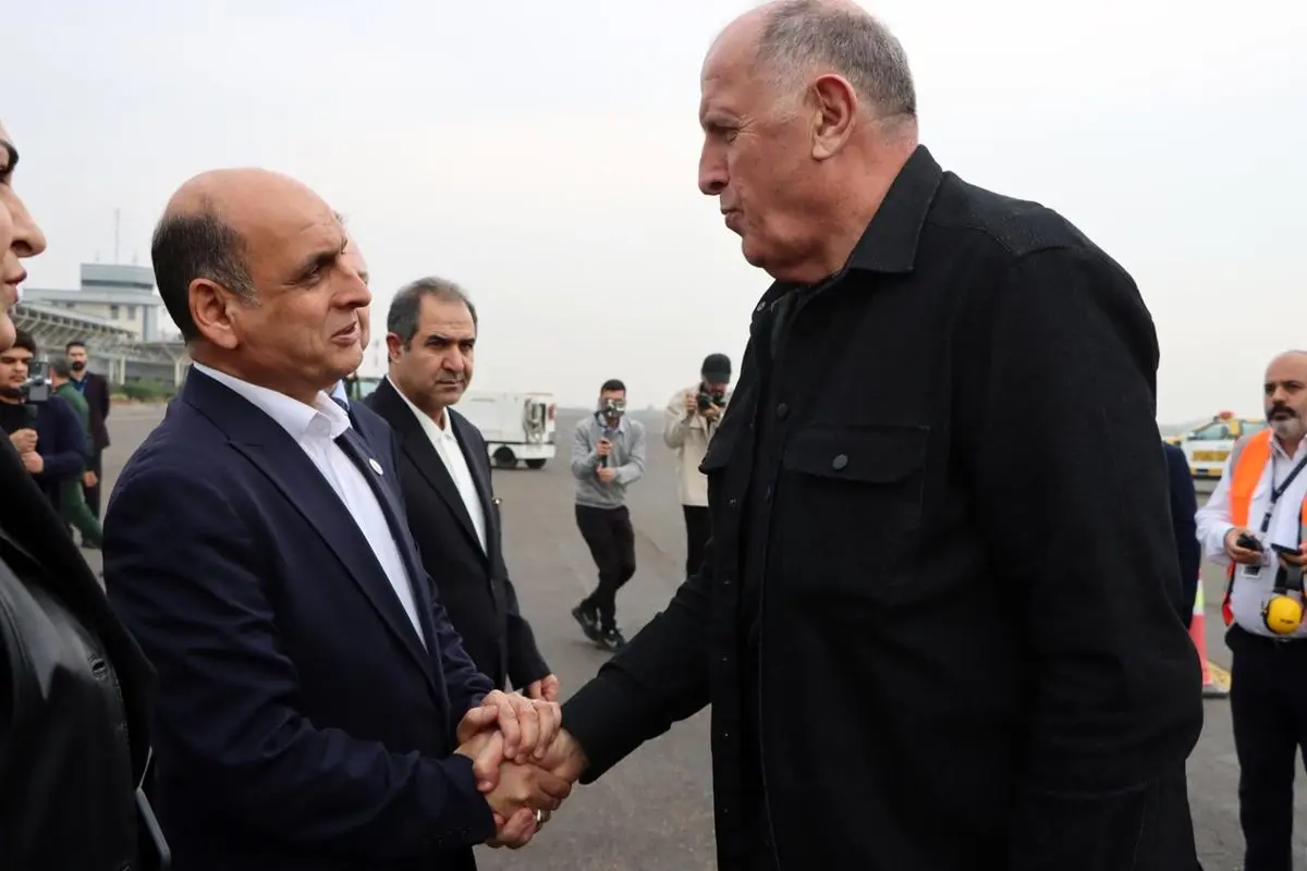 ورود نخست وزیر جمهوری داغستان روسیه به گیلان با استقبال استاندار گیلان