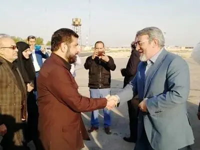 وزیر کشور و وزیر راه وارد آبادان شدند