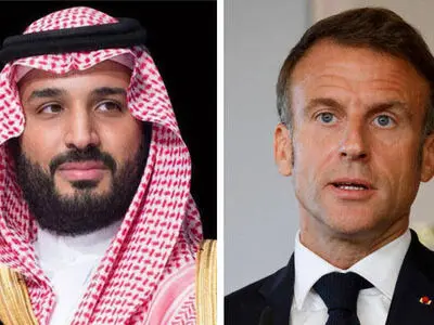 ماکرون و بن سلمان گفت‌وگو کردند