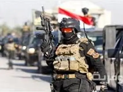انهدام یک باند تروریستی وابسته به داعش در شهر فلوجه عراق