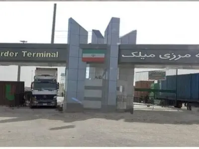 رشد ۵۷ درصدی صادرات از پایانه مرزی میلک از ابتدای سالجاری