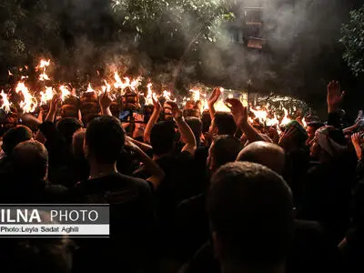  شب تاسوعا 1400 در محله عراقی های تهران