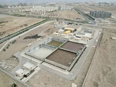 افزایش دوبرابری ظرفیت تولید پساب تصفیه خانه فاضلاب در شهر جدید مهستان 