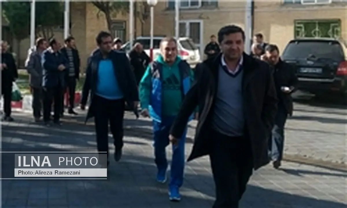 مراسم معارفه فرهاد کاظمی در تبریز + عکس