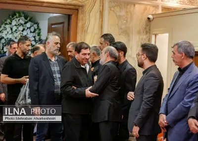 مراسم ترحیم فرزند لطف ا... فروزنده