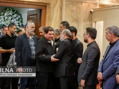 مراسم ترحیم فرزند لطف ا... فروزنده