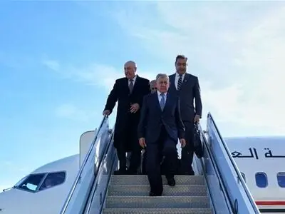 الرئیس العراقي یصل إلى طهران 