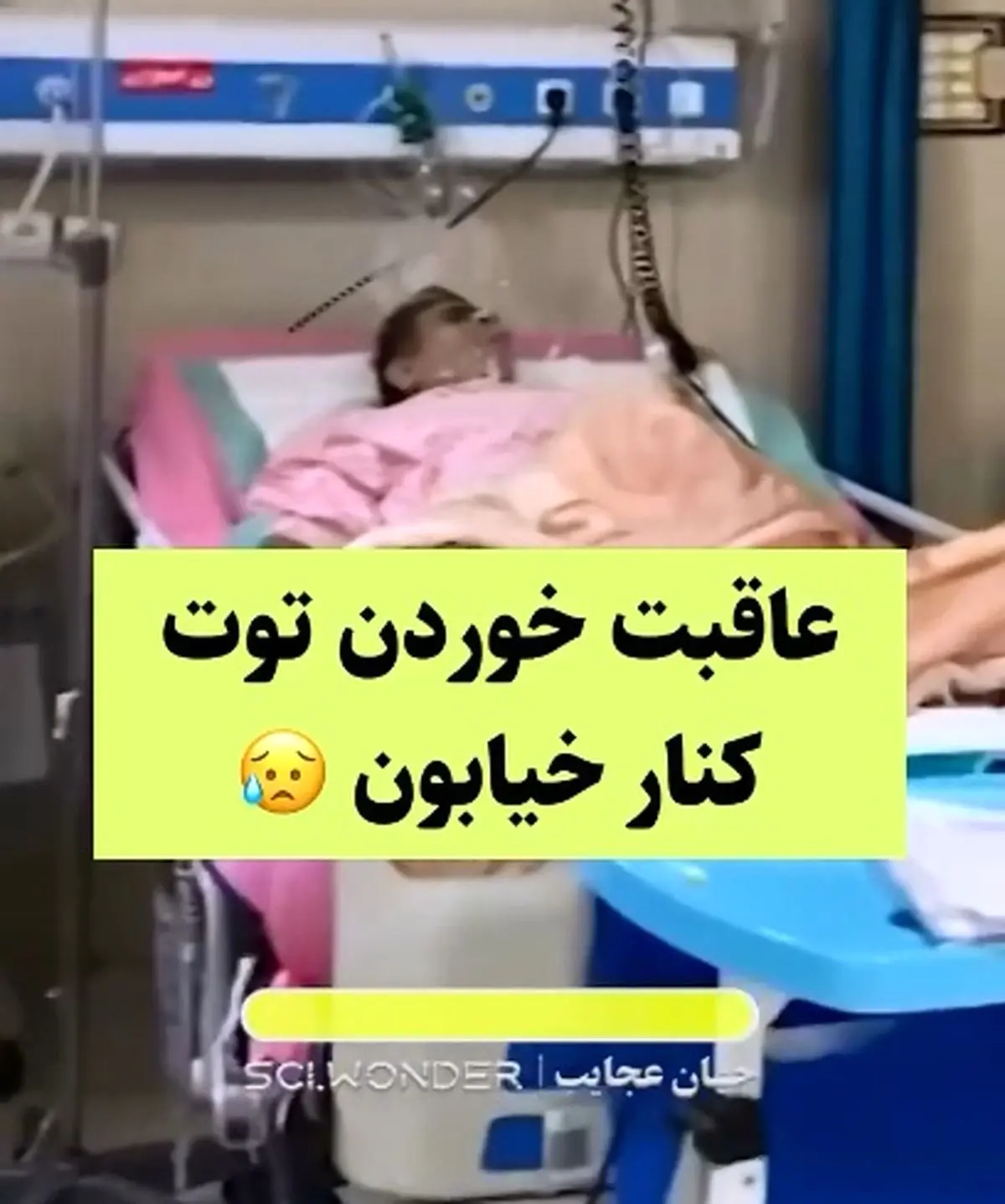 عاقبت خوردن توت کنار خیابان + فیلم