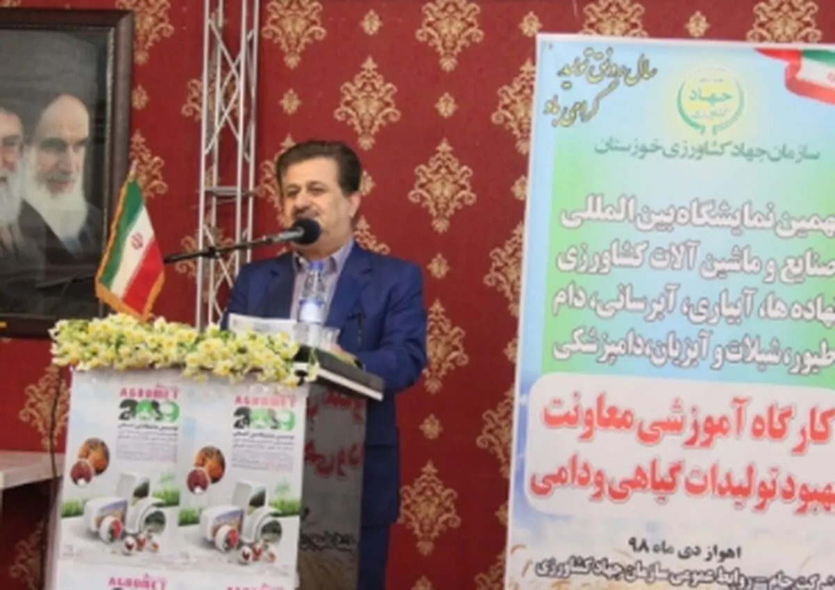 سرانه تولید محصولات کشاورزی خوزستان بیش از دو برابر سرانه کشوری