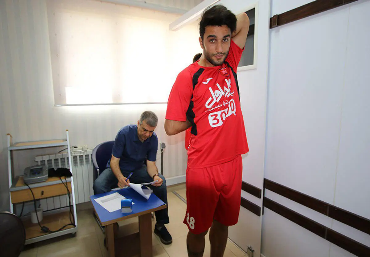 اعلام زمان تست پزشکی پرسپولیس