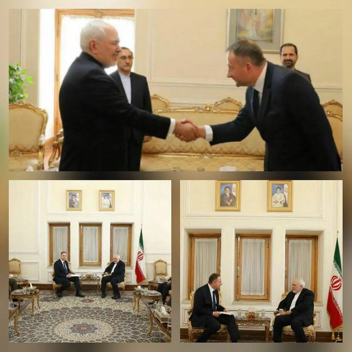 سفیر جدید لهستان با ظریف دیدار کرد