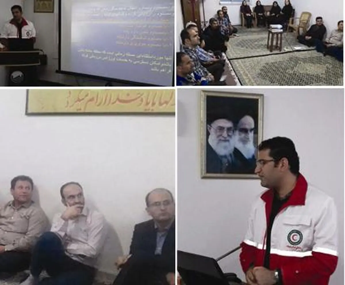 برگزاری کلاس‌های آموزشی کمک‌های اولیه برای کارکنان آبفای انزلی 