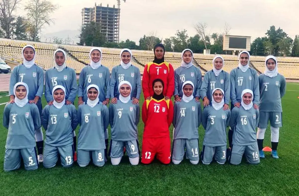 اعلام زمان بازگشت تیم ملی فوتبال نوجوانان بانوان به تهران 