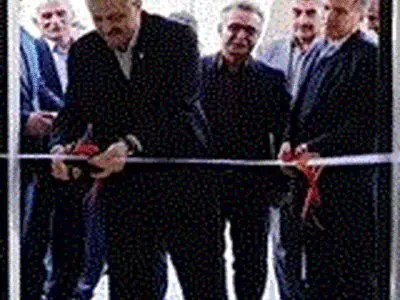 بهره‌برداری از ساختمان جدید شعبه خیابان آبیدر سنندج بانک ملی ایران