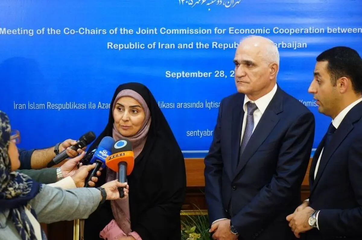 وزيرة الطرق: التبادل التجاري بين إيران وأذربيجان شهد نمواً خلال الأشهر الستة الماضية