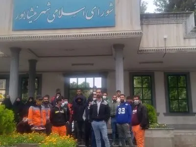 درخواست کارگران تعدیل شده شهرداری منطقه دو نیشابور برای بازگشت به کار 