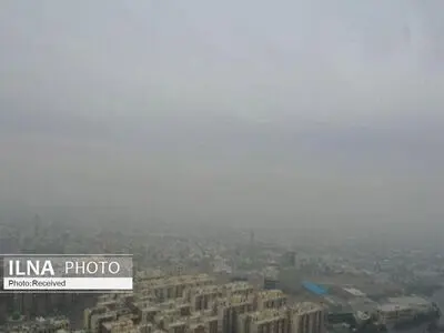 گرد و غبار قزوین را فرامی‌گیرد