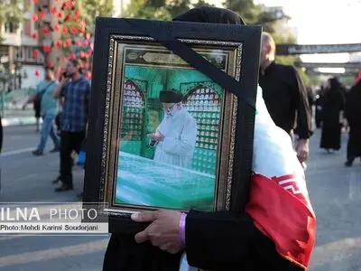  دومین روز مراسم وداع با رهبر شهید انقلاب در مصلای تهران/ 9