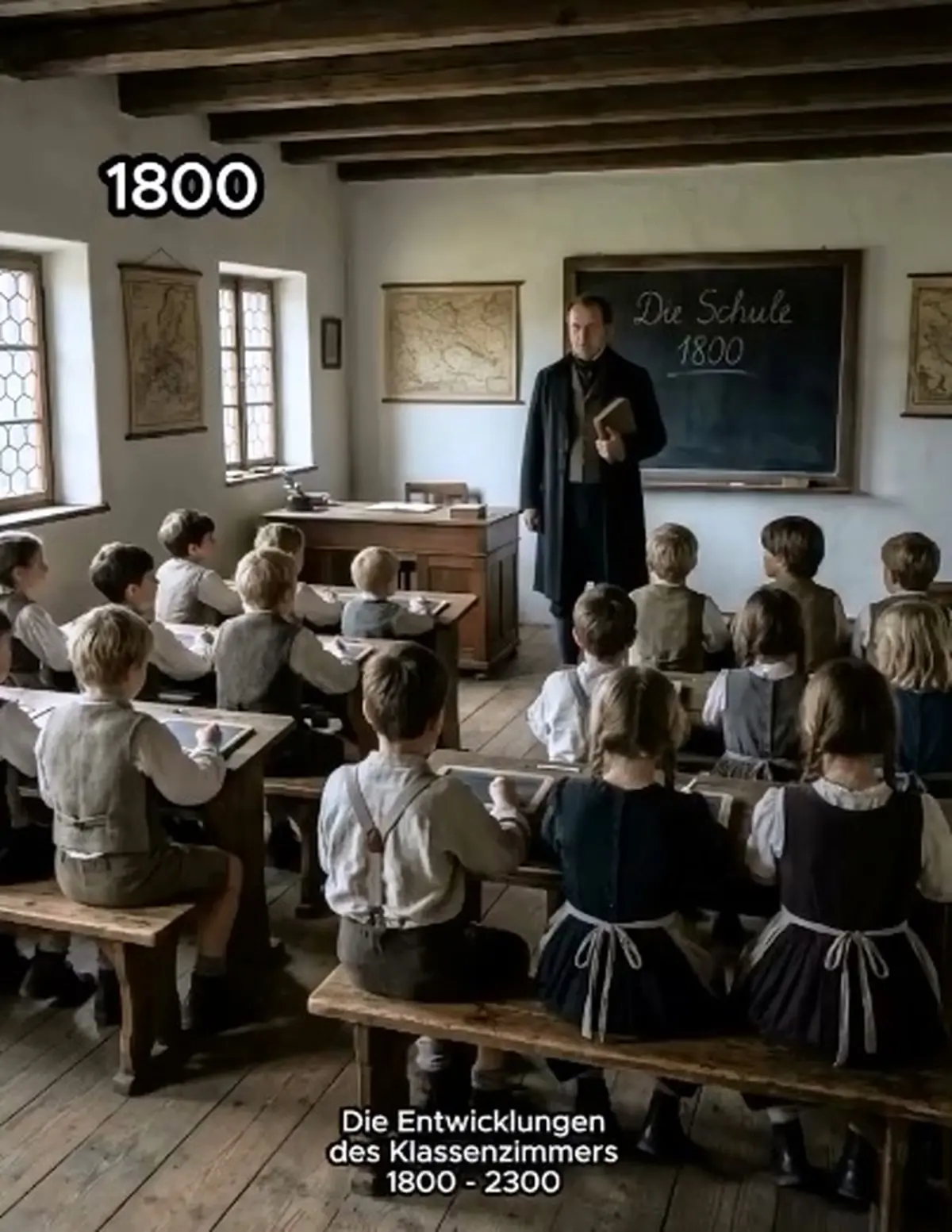 از گچ تا تبلت؛ سفر به کلاس‌های درس در ۲۰۰ سال + فیلم